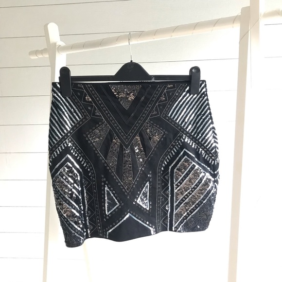 Express Dresses & Skirts - Express sequined style pencil skirt